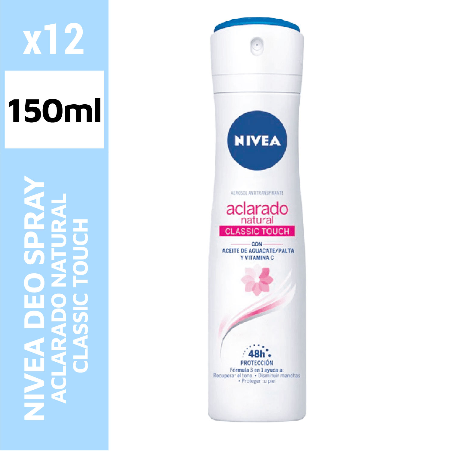 Nivea deo spray 150ml derma tono natural