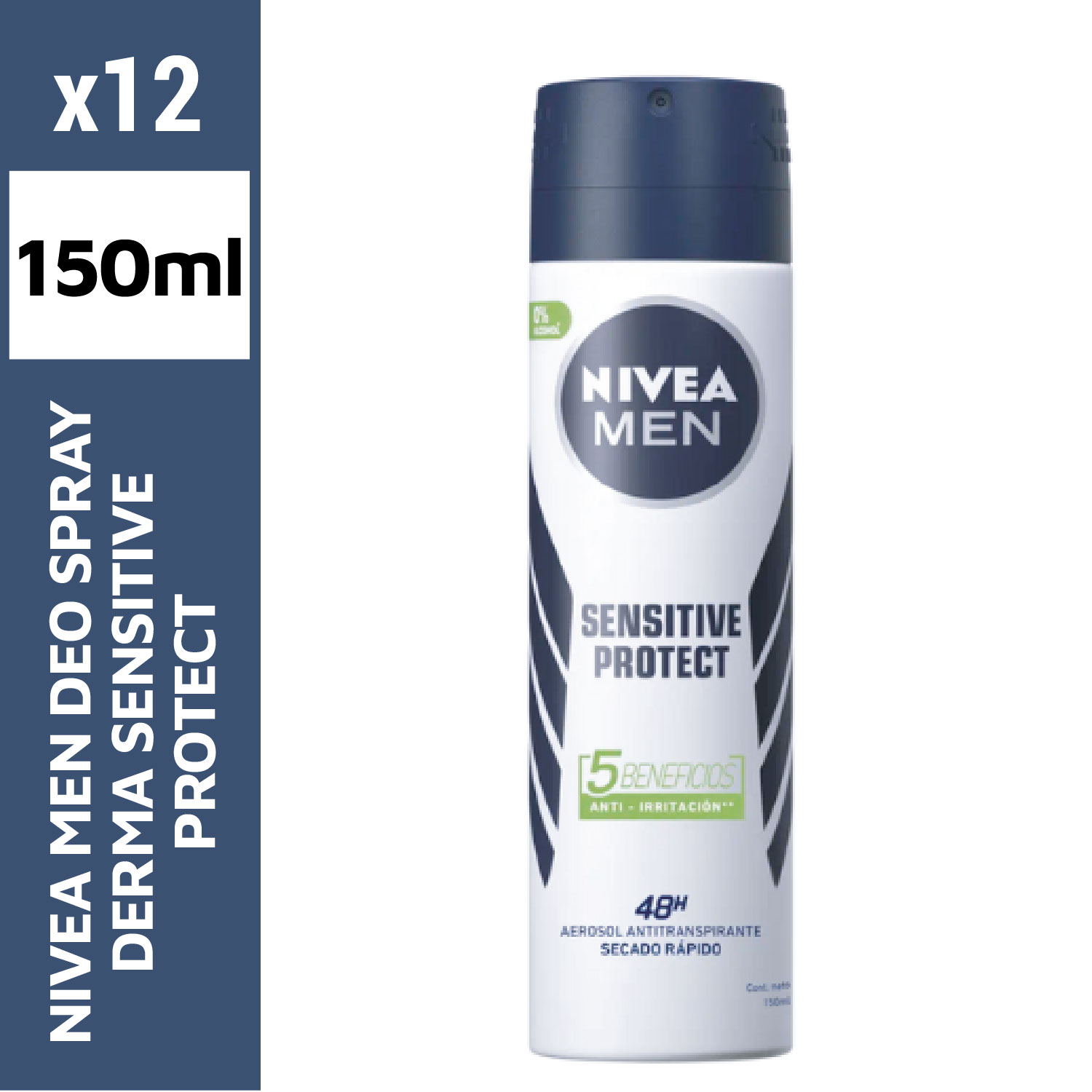 Nivea men deo spray 150ml derma sensitive protect