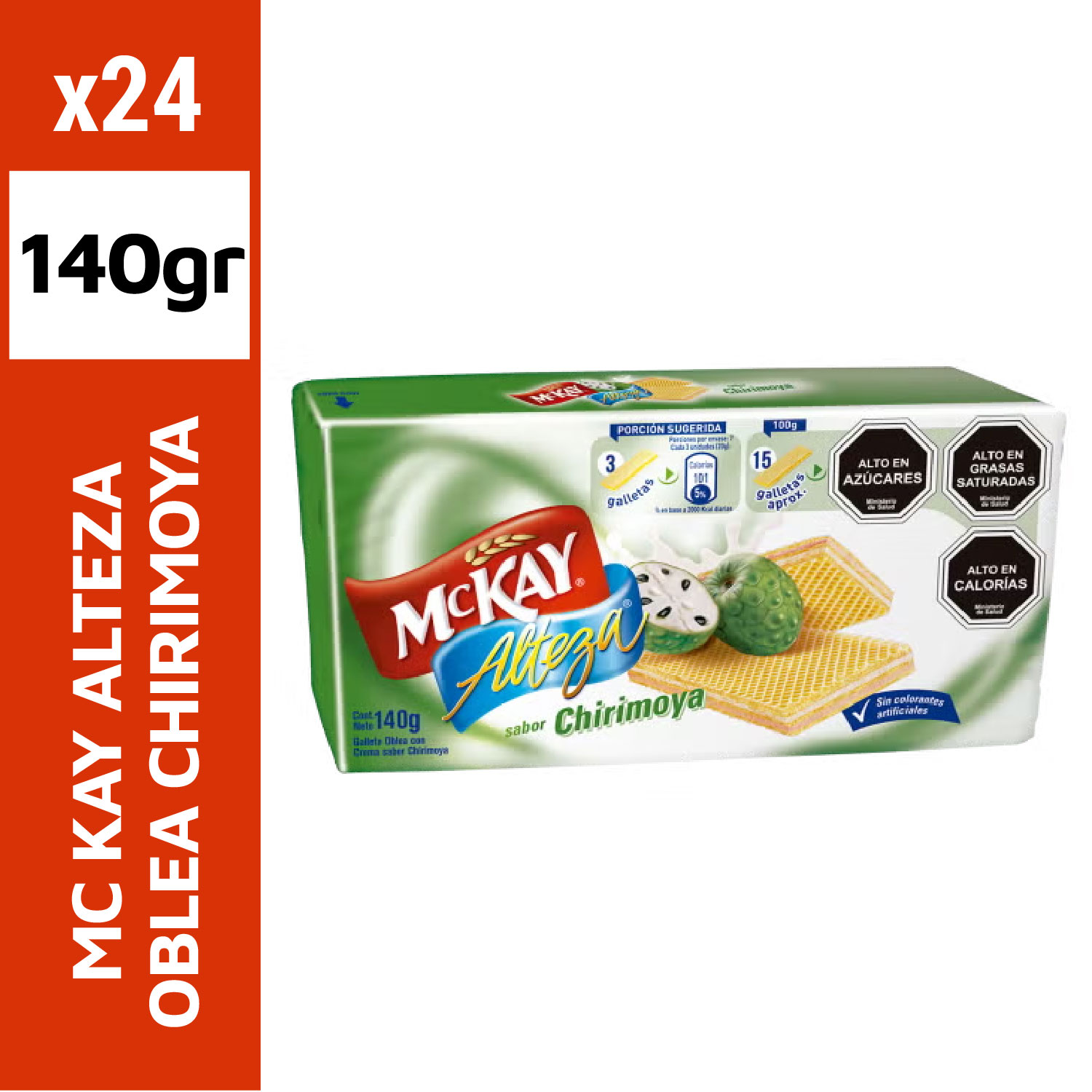 Mc Kay Alteza Oblea Chirimoya 140g