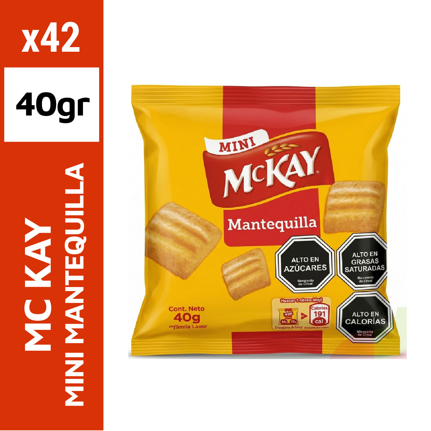 Mc Kay Mini Mantequilla 40g