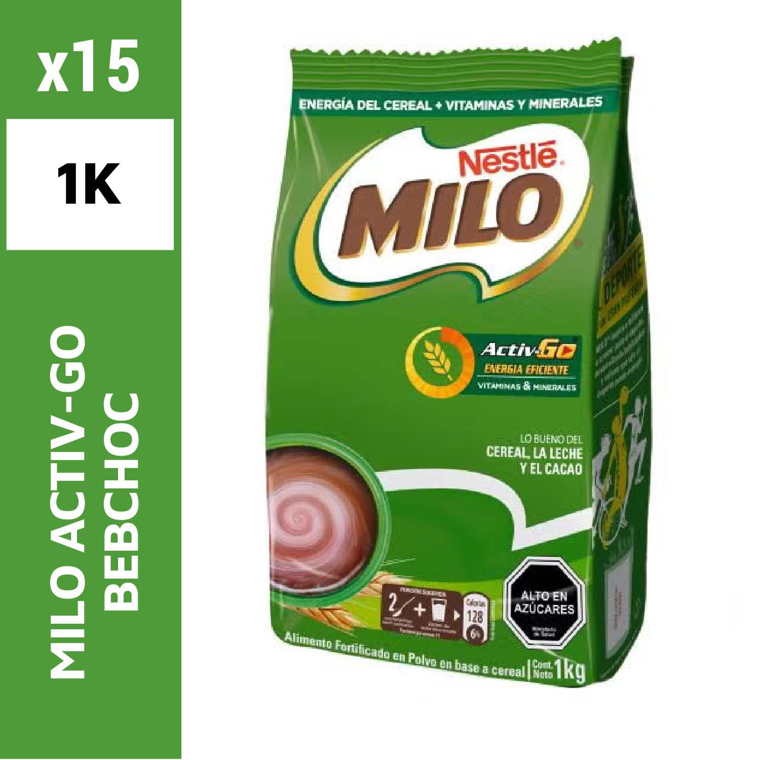 Milo Activ-Go Bebida Chocolate 1kg