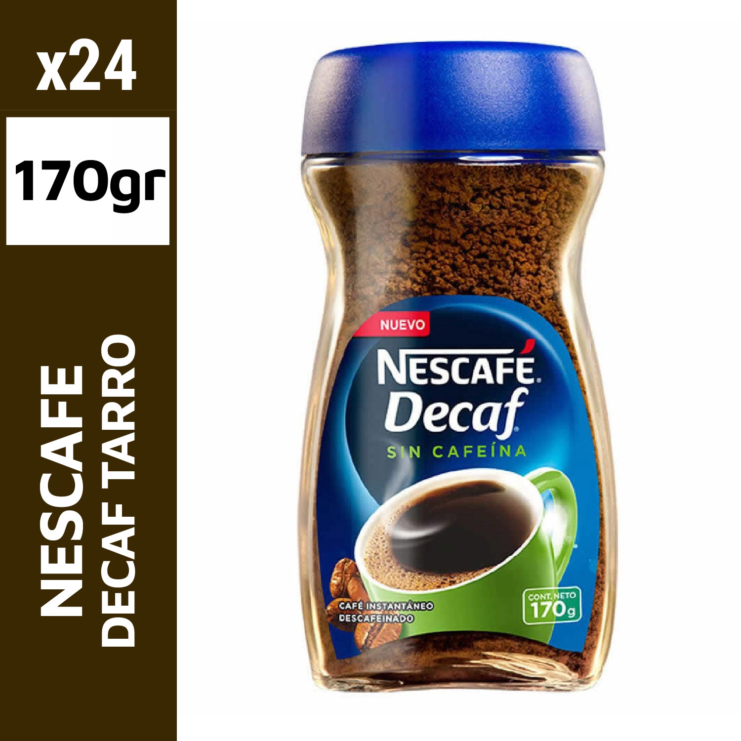 Nescafé Decaf 170g Tarro