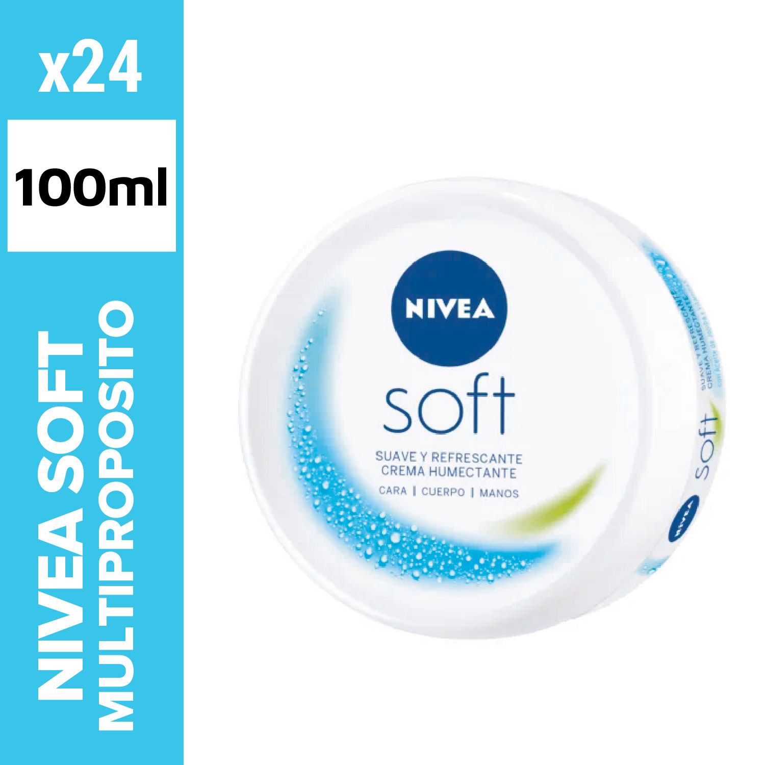 Nivea soft 100ml multiproposito